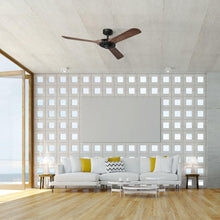 Carregar imagem no visualizador da galeria, 52" Aerofanture Industrial DC Motor Downrod Mount Reversible Ceiling Fan with Lighting and Remote Control