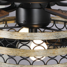 Carregar imagem no visualizador da galeria, 52" Alward Smart Fan with Light Kit