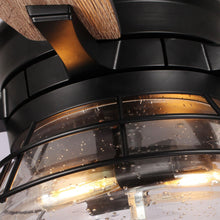 Carregar imagem no visualizador da galeria, 52" Antone Industrial Downrod Mount Reversible Ceiling Fan with Lighting and Remote Control