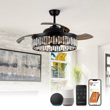 Carregar imagem no visualizador da galeria, 52" Broxburne Smart Fan with Light Kit