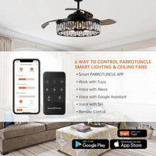 Carregar imagem no visualizador da galeria, 52" Broxburne Smart Fan with Light Kit