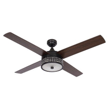 Carregar imagem no visualizador da galeria, 52" Cason Modern Downrod Mount Reversible Ceiling Fan with Lighting and Remote Control