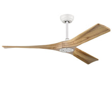 Carregar imagem no visualizador da galeria, 52” Ceiling Fan with Remote, Reversible DC Motor, 3 Wood Blades