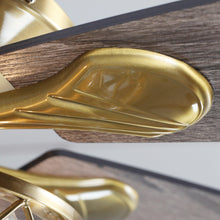 Carregar imagem no visualizador da galeria, 52" Cochin Modern Downrod Mount Reversible Crystal Ceiling Fan with Lighting and Remote Control