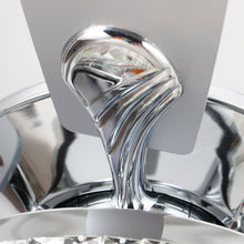 Carregar imagem no visualizador da galeria, 52" Elkton Modern Reversible Crystal Fandelier with Lighting and Remote Control