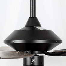 Carregar imagem no visualizador da galeria, 52" Howell Modern Downrod Mount Reversible Crystal Ceiling Fan with Lighting and Remote Control