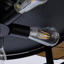 Carregar imagem no visualizador da galeria, 52" Jamshedpur Industrial Downrod Mount Ceiling Fan with Lighting and Remote Control