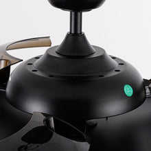 Carregar imagem no visualizador da galeria, 52" Jamshedpur Industrial Downrod Mount Ceiling Fan with Lighting and Remote Control