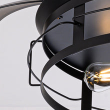 Carregar imagem no visualizador da galeria, 52" Jamshedpur Industrial Downrod Mount Ceiling Fan with Lighting and Remote Control