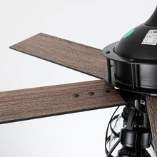 Carregar imagem no visualizador da galeria, 52" Kashmir Traditional Downrod Mount Reversible Ceiling Fan with Lighting and Remote Control