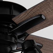 Carregar imagem no visualizador da galeria, 52" Kashmir Traditional Downrod Mount Reversible Ceiling Fan with Lighting and Remote Control