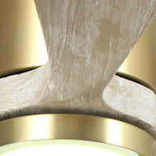 Carregar imagem no visualizador da galeria, 52" Mayna Modern Flush Mount Reversible Ceiling Fan with LED Lighting and Remote Control