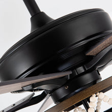 Carregar imagem no visualizador da galeria, 52" New Delhi Industrial Downrod Mount Reversible Ceiling Fan with Lighting and Remote Control