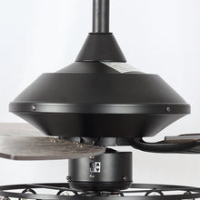 Carregar imagem no visualizador da galeria, 52" Tibuh Modern Downrod Mount Reversible Crystal Ceiling Fan with Lighting and Remote Control