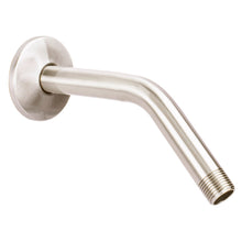 Carregar imagem no visualizador da galeria, 8 in. Stainless Steel Shower Head Extension Arm with Flange (Brushed Nickel Finish)