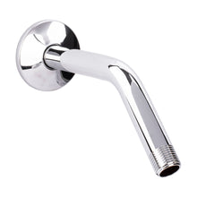 Carregar imagem no visualizador da galeria, 8 in. Stainless Steel Shower Head Extension Arm with Flange (Chrome Finish)