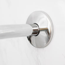 Carregar imagem no visualizador da galeria, 8 in. Stainless Steel Shower Head Extension Arm with Flange (Chrome Finish)