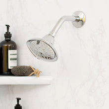 Carregar imagem no visualizador da galeria, 8 in. Stainless Steel Shower Head Extension Arm with Flange (Chrome Finish)
