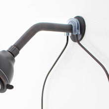 Carregar imagem no visualizador da galeria, 8 in. Stainless Steel Shower Head Extension Arm with Flange (Oil-Rubbed Bronze Finish)