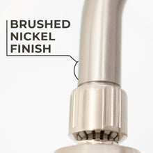 Carregar imagem no visualizador da galeria, 12 in. L-Shaped Shower Head Extension Arm (Brushed Nickel Finish)