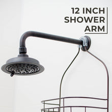 Carregar imagem no visualizador da galeria, 12 in. L-Shaped Shower Head Extension Arm (Oil-Rubbed Bronze Finish)