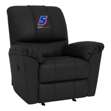 Load image into Gallery viewer, Rocker Recliner with Kyle Larson #5 Name Rail Logo