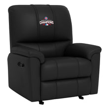 Carregar imagem no visualizador da galeria, Rocker Recliner with 2016 Chicago Cubs World Series Logo