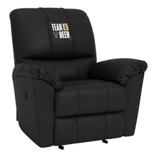 Load image into Gallery viewer, Rocker Recliner with Milwaukee Bucks Fear the Deer Playoffs Logo