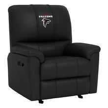Load image into Gallery viewer, Rocker Recliner with Atlanta Falcons Secondary Logo