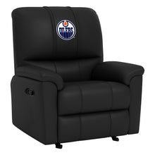 Load image into Gallery viewer, Rocker Recliner with Edmonton Oilers Logo
