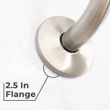 Carregar imagem no visualizador da galeria, 16 in. High-Arc Hook Shower Head Extension Arm (Brushed Nickel Finish)