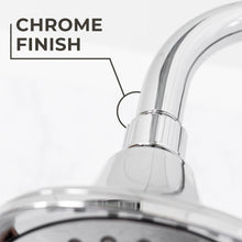 Carregar imagem no visualizador da galeria, 16 in. High-Arc Hook Shower Head Extension Arm (Chrome Finish)