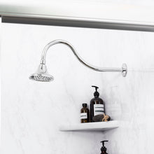 Carregar imagem no visualizador da galeria, 16 in. High-Arc Hook Shower Head Extension Arm (Chrome Finish)