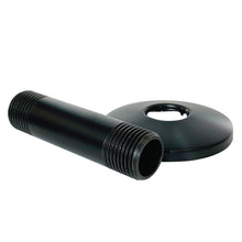 Carregar imagem no visualizador da galeria, 3 in. Shower Arm for Ceiling-Mounted Rainfall Showerhead (Black Finish)