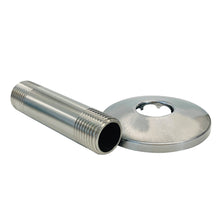 Carregar imagem no visualizador da galeria, 3 in. Shower Arm for Ceiling-Mounted Rainfall Showerhead (Brushed Nickel Finish)