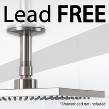 Carregar imagem no visualizador da galeria, 3 in. Shower Arm for Ceiling-Mounted Rainfall Showerhead (Brushed Nickel Finish)