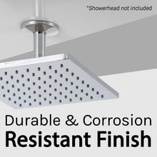 Carregar imagem no visualizador da galeria, 3 in. Shower Arm for Ceiling-Mounted Rainfall Showerhead (Chrome Finish)