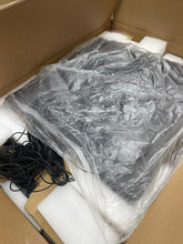 Carregar imagem no visualizador da galeria, UPGENT Simple Modern LED Chandelier Stair Chandelier Dimmable 12 Ring Rectangular Chandelier high Door for Living Room lamp Hall lamp Remote Control