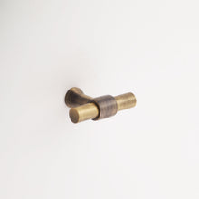 Load image into Gallery viewer, Emma Solid Brass Cabinet Knob - Finger Pull
