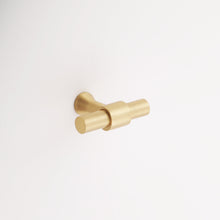 Load image into Gallery viewer, Emma Solid Brass Cabinet Knob - Finger Pull