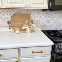 Carregar imagem no visualizador da galeria, Cream Mediterranean Tile Backsplash