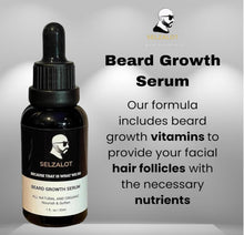 Load image into Gallery viewer, Beard Growth Oil Serum for Men All Natural and Organic Bread Grooming Oil For Men Unscented Facial Hair Serum For Beard Gifts Ideas For Him Self Care Products – 30ml
