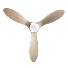 Carregar imagem no visualizador da galeria, 56" Bernardino Modern Brushed Nickel DC Motor Downrod Mount Reversible Ceiling Fan with Lighting and Remote Control