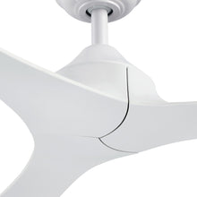 Carregar imagem no visualizador da galeria, 56" Modern DC Motor Downrod Mount Reversible Ceiling Fan with Remote Control