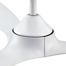 Carregar imagem no visualizador da galeria, 56" Modern DC Motor Downrod Mount Reversible Ceiling Fan with Remote Control