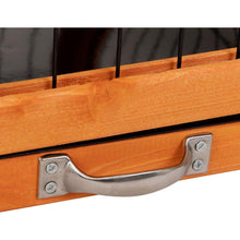 Load image into Gallery viewer, Detachable Rabbit Hutch with Removable Tray and Rolling Casters, Orange