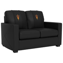 Load image into Gallery viewer, Silver Loveseat with Arizona State Sundevils Logo