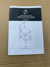 Load image into Gallery viewer, LINON HOME DECOR - DEVIN COUNTER STOOL UNFINISHED (SET OF 2) - CS279UNF02KD