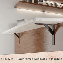 Load image into Gallery viewer, Jetstream Low Profile Countertop Brackets (2 Pack)