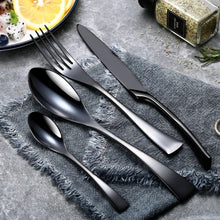 Carregar imagem no visualizador da galeria, All Black Flatware Set